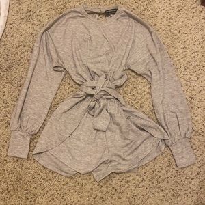 XS sweater long sleeve romper